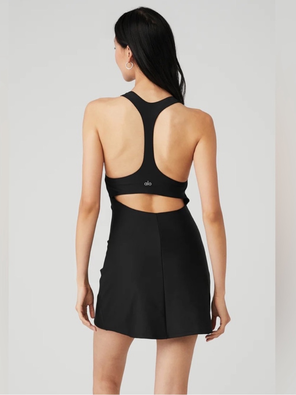 ALO Black Airlift Fly Dress, size XXS, NWOT 🖤